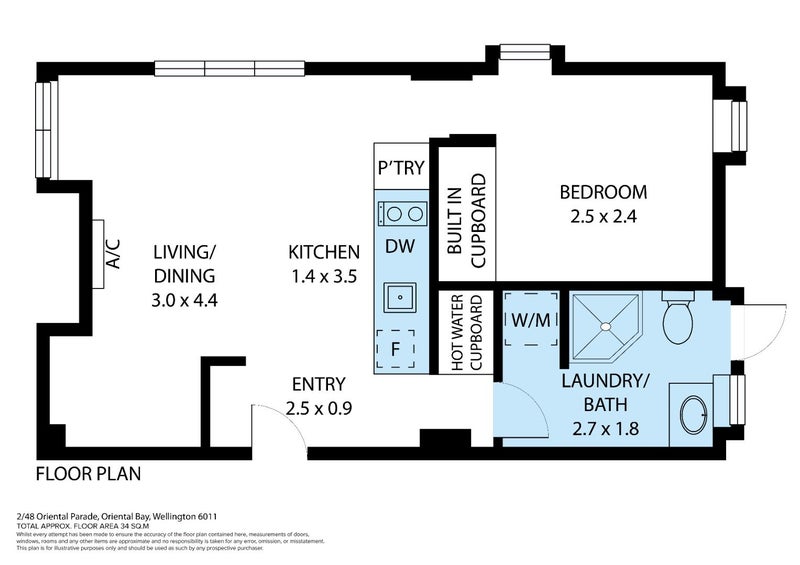 2/48 Oriental Parade, Oriental Bay, Wellington - Carousel 13