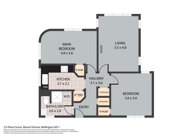 2/1 Rixon Grove, Mount Victoria, Wellington - Carousel 18