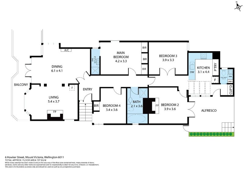 6 Hawker Street, Mount Victoria, Wellington - Carousel 20