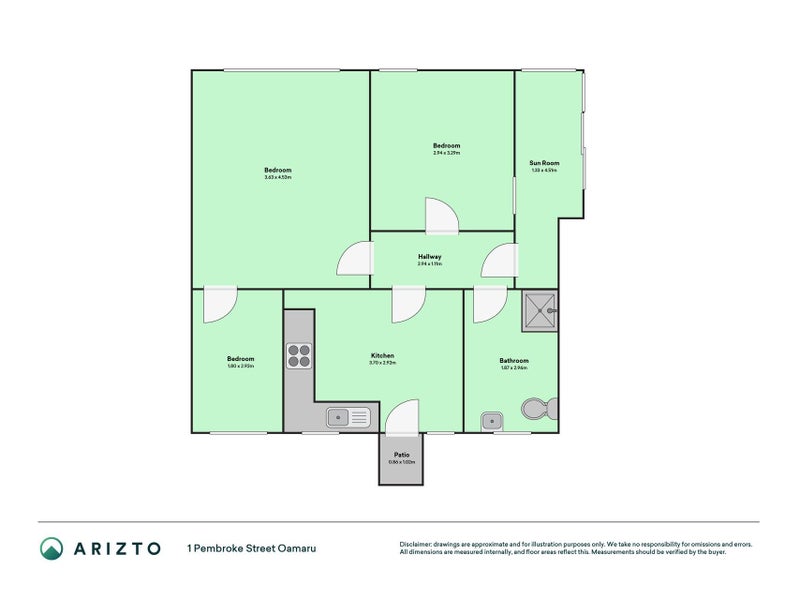 1 Pembroke Street, Oamaru North, Oamaru - Carousel 39