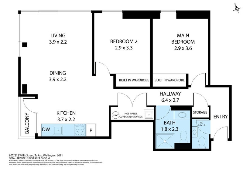 807/212 Willis Street, Te Aro, Wellington - Carousel 15