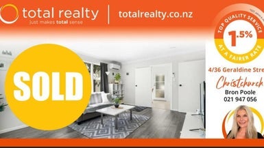 4/36 Geraldine Street, Edgeware, Christchurch - Carousel 1