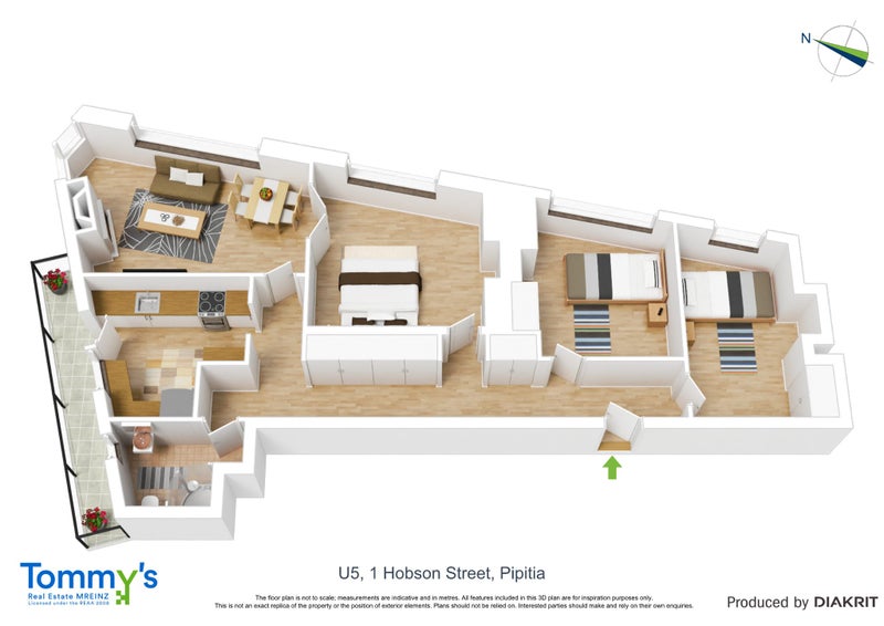 5/1 Hobson Street, Pipitea, Wellington - Carousel 12