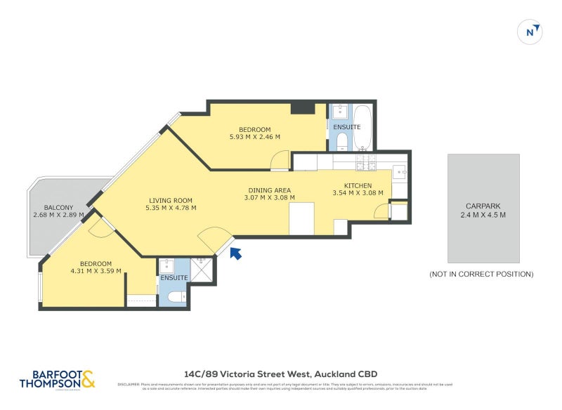 14C/89 Victoria Street West, Auckland Central, Auckland - Carousel 14