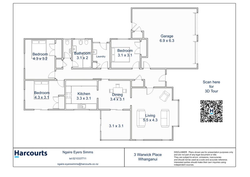 3 Warwick Place, Springvale, Whanganui - Carousel 20