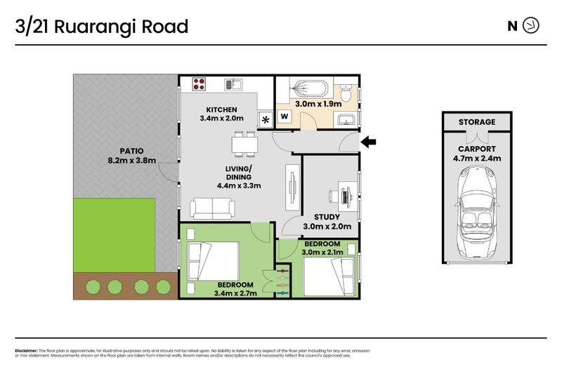 3/21 Ruarangi Road, Mount Albert, Auckland - Carousel 14