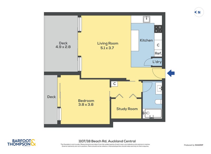 1107/18 Beach Road, Auckland Central, Auckland - Carousel 14