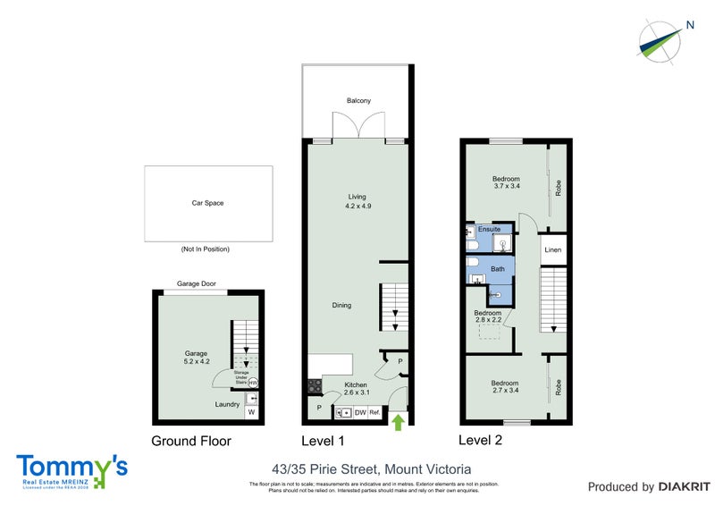 43/35 Pirie Street, Mount Victoria, Wellington - Carousel 16