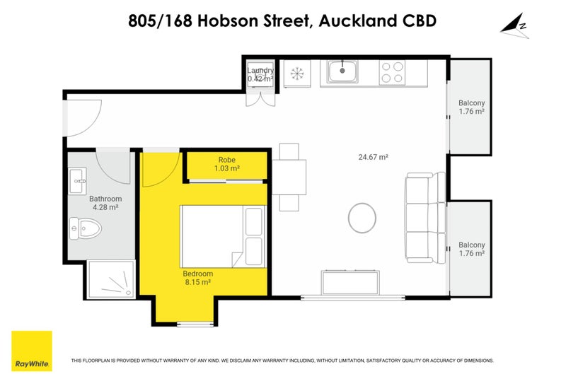 805/168 Hobson Street, Auckland Central, Auckland - Carousel 12