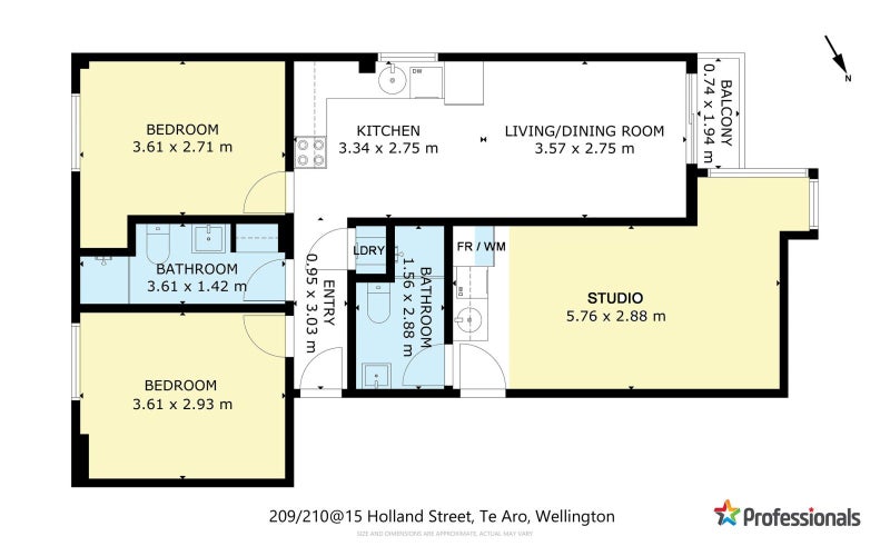 209/15 Holland street, Te Aro, Wellington - Carousel 16