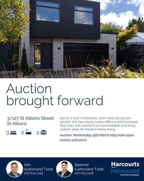 3/127 St Albans Street, St Albans, Christchurch - Carousel 1