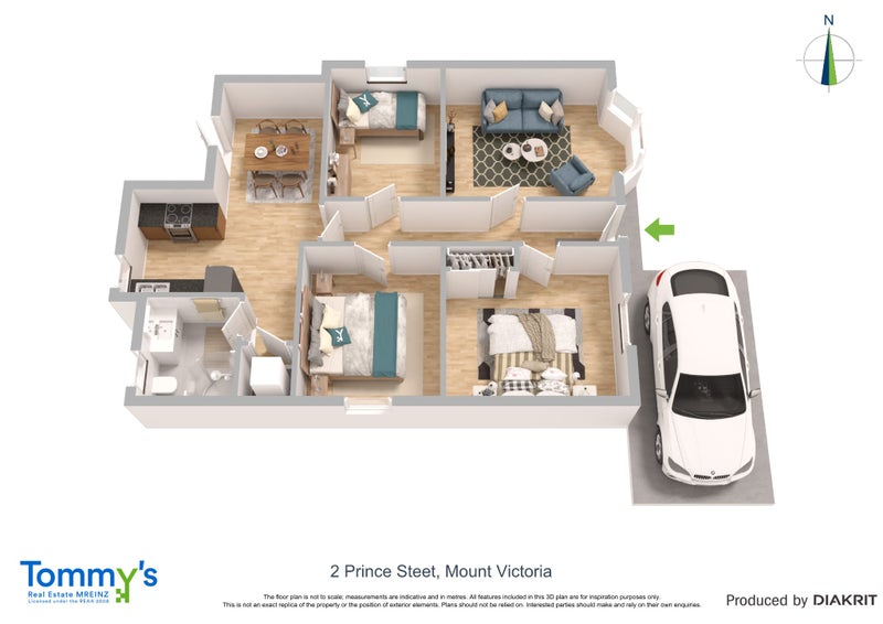 2 Prince Street, Mount Victoria, Wellington - Carousel 15