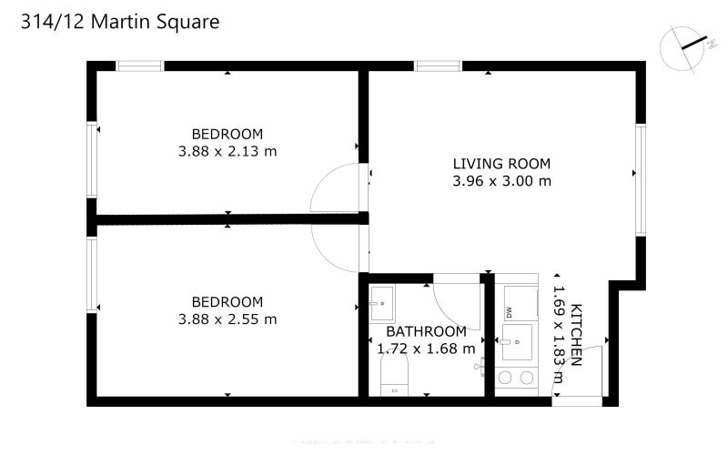 314/12 Martin Square, Te Aro, Wellington - Carousel 11