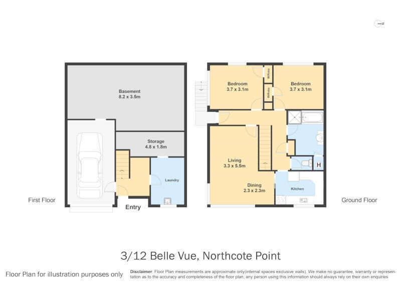 3/12 Belle Vue Avenue, Northcote Point, Auckland - Carousel 20