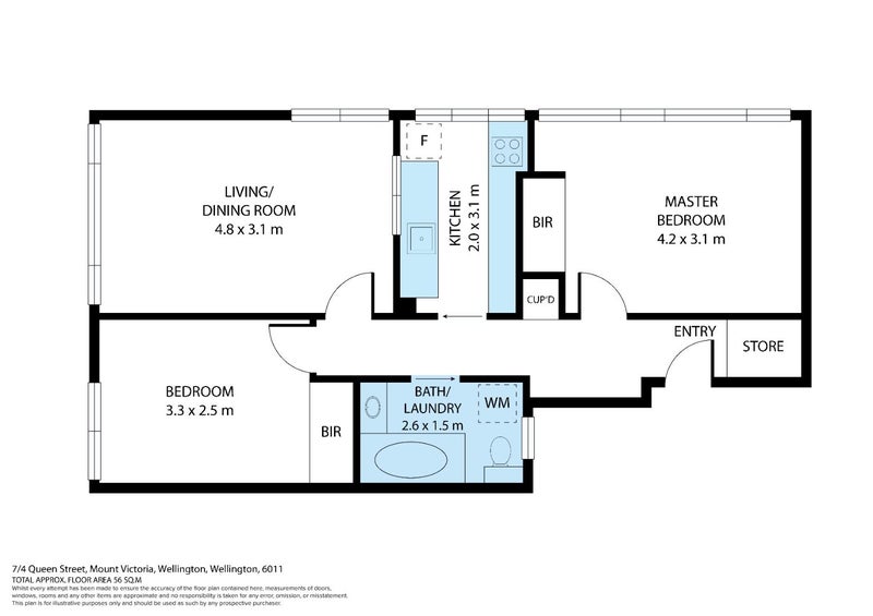 7/4 Queen Street, Mount Victoria, Wellington - Carousel 14