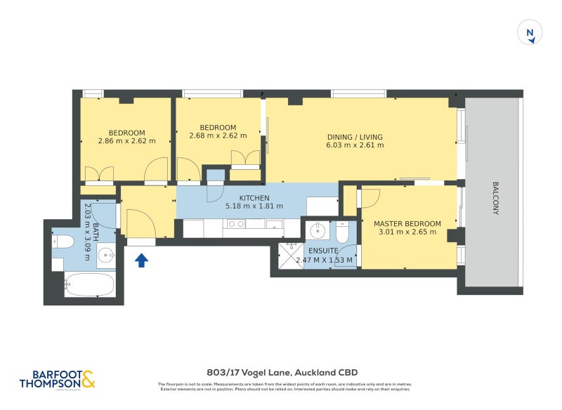 803/17 Vogel Lane, Auckland Central, Auckland - Carousel 21