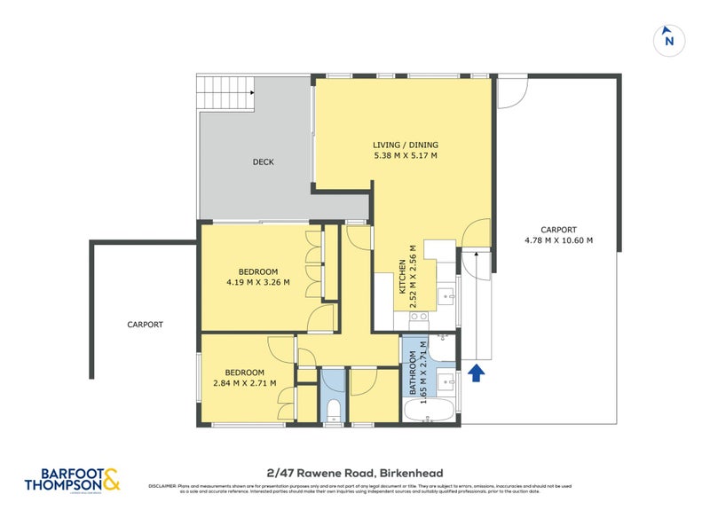 2/47 Rawene Road, Birkenhead, Auckland - Carousel 21