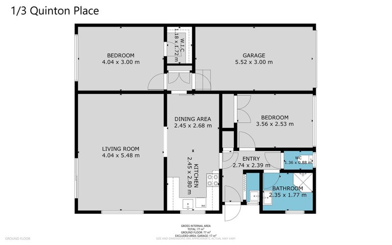 1/3 Quinton Place, Bishopdale, Christchurch - Carousel 15