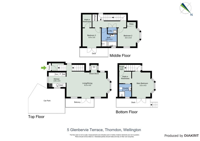 5 Glenbervie Terrace, Thorndon, Wellington - Carousel 19