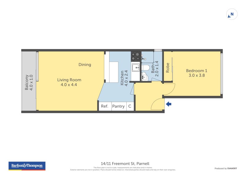 14/11 Freemont Street, Parnell, Auckland - Carousel 15