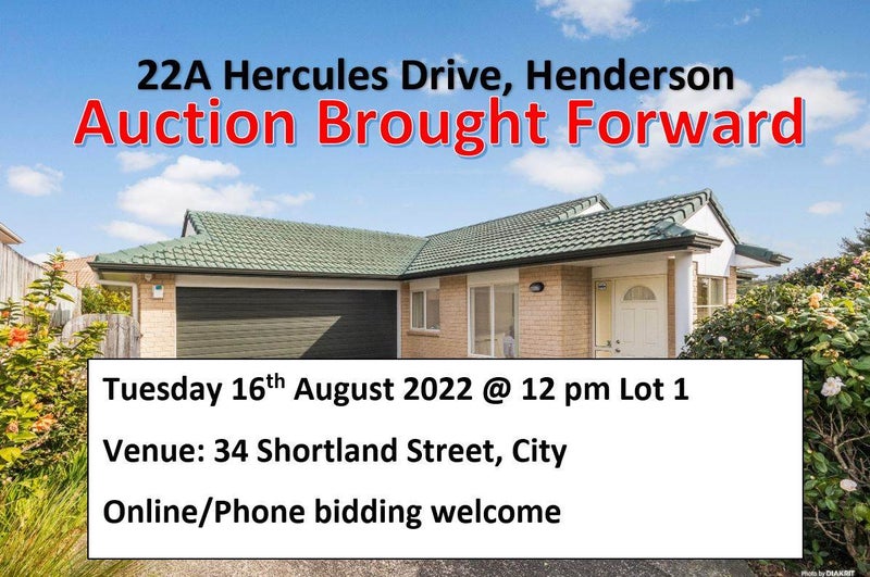 22A Hercules Drive, Henderson, Auckland - Carousel 1