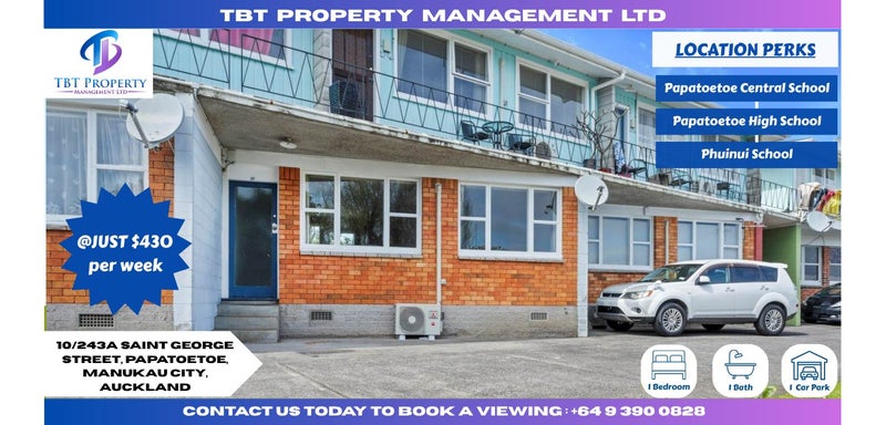 10/243A ST GEORGE ST, Papatoetoe, Auckland - Carousel 1