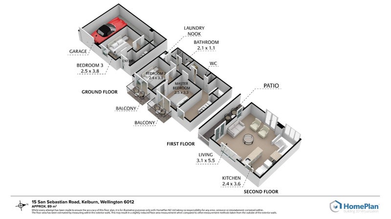 15 San Sebastian Road, Kelburn, Wellington - Carousel 16
