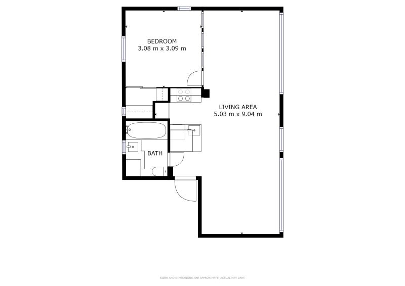 5/2 Oriental Terrace, Mount Victoria, Wellington - Carousel 15