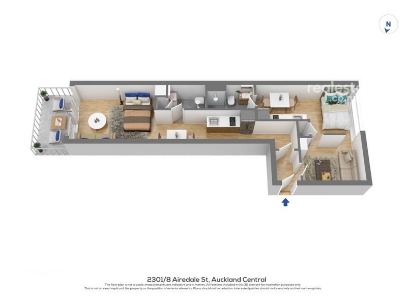 2301/8 Airedale Street, Auckland Central, Auckland - Carousel 15