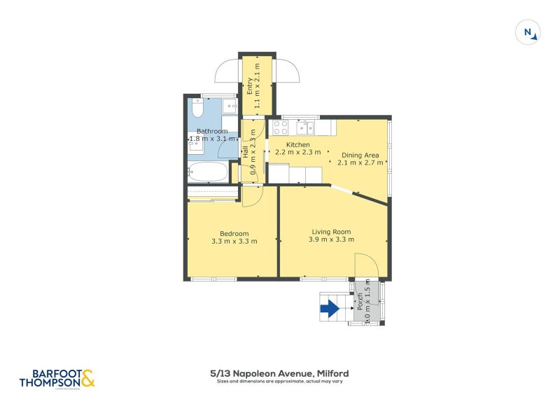 5/13 Napoleon Avenue, Milford, Auckland - Carousel 13