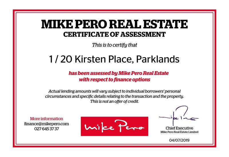1/20 Kirsten Place, Parklands, Christchurch - Carousel 14