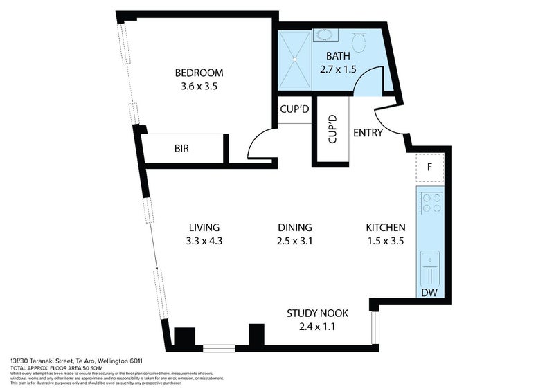 13F/30 Taranaki Street, Te Aro, Wellington - Carousel 11