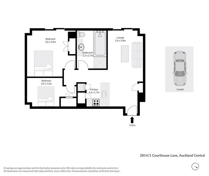 2814/1 Courthouse Lane, Auckland Cent, Auckland - Carousel 20