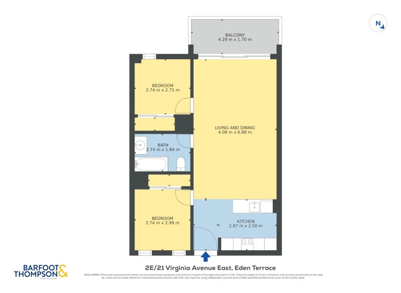 2E/21 Virginia Avenue East, Eden Terrace, Auckland - Carousel 14