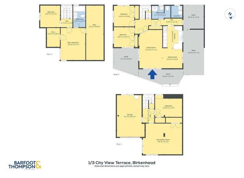 1/3 City View Terrace, Birkenhead, Auckland - Carousel 18