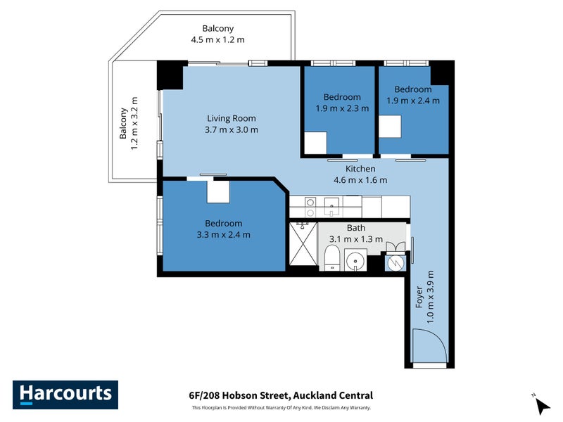 6F/208 Hobson Street, Auckland Central, Auckland - Carousel 14