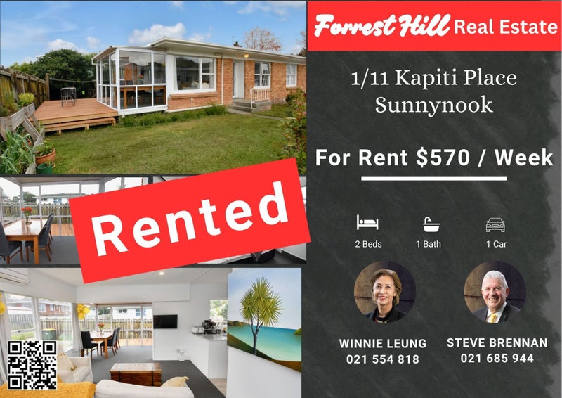 1/11 Kapiti Place, Sunnynook, Auckland - Carousel 1