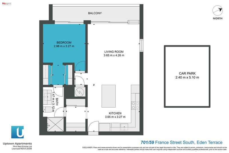 701/59 France Street South, Newton, Auckland - Carousel 23