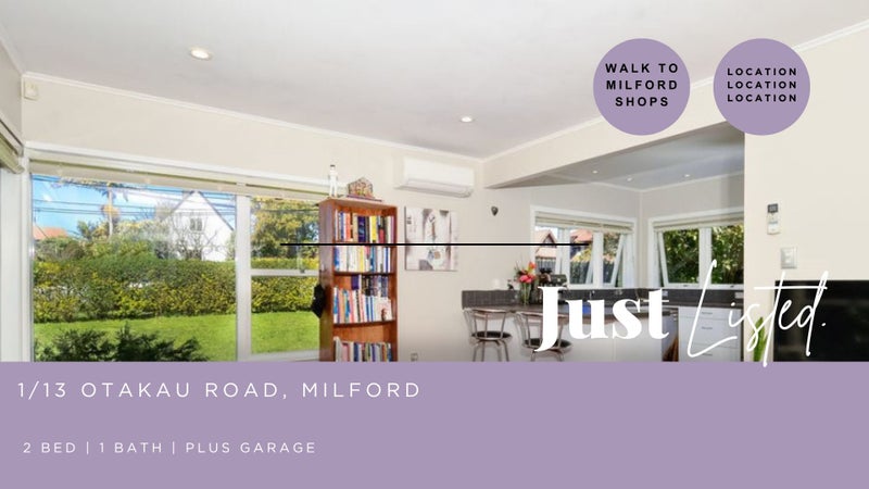 1/13 Otakau Road, Milford, Auckland - Carousel 1