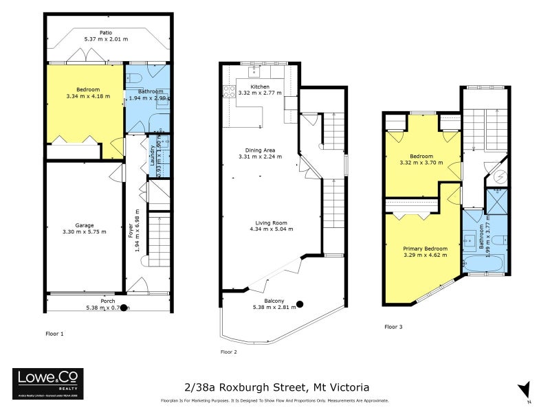 2/38A ROXBURGH ST, Mount VICTORIA, WELLINGTON - Carousel 14