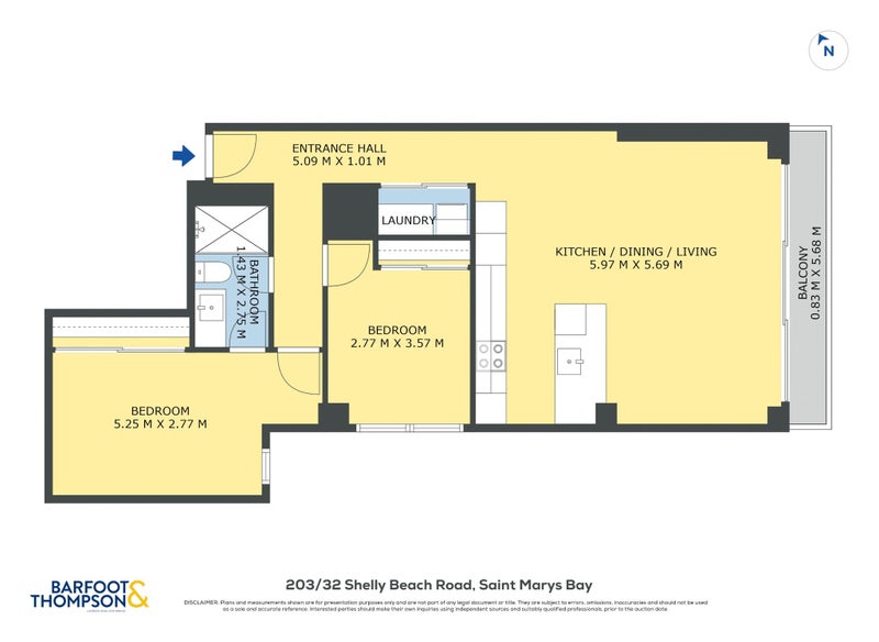 203/32 Shelly Beach Road, Saint Marys Bay, Auckland - Carousel 12