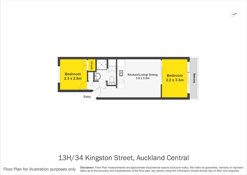 13H/34 Kingston Street, Auckland Central, Auckland - Carousel 13
