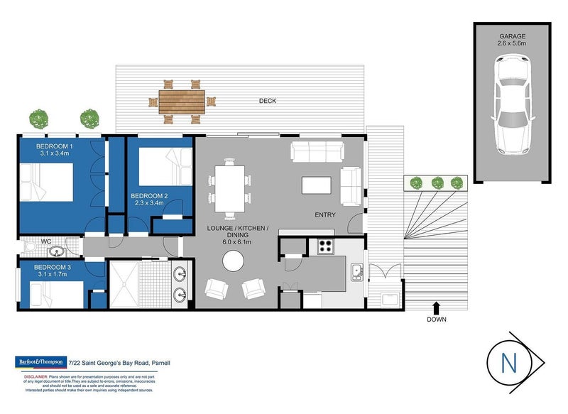 7/22 St Georges Bay Road, Parnell, Auckland - Carousel 24