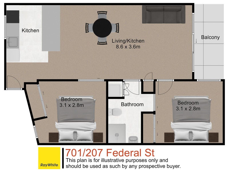 701/207 Federal Street, Auckland Central, Auckland - Carousel 14