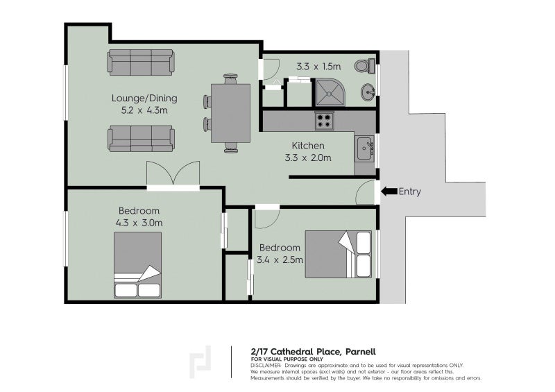 2/17 Cathedral Place, Parnell, Auckland - Carousel 17