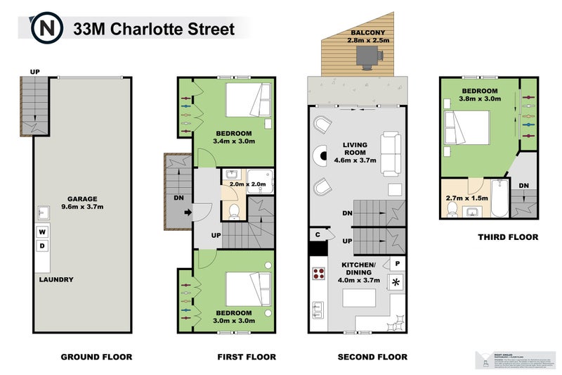 33M Charlotte Street, Eden Terrace, Auckland - Carousel 22