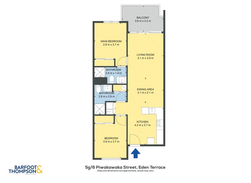 5G/6 Piwakawaka Street, Eden Terrace, Auckland - Carousel 13
