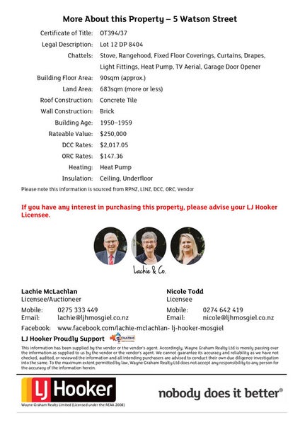 5 Watson Street, Green Island, Dunedin - Carousel 14