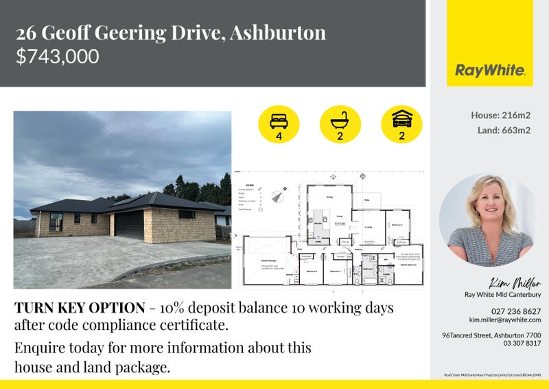 26 Geoff Geering Drive, Netherby, Ashburton - Carousel 1