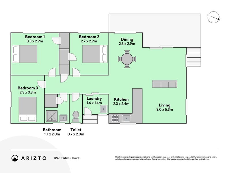 3/43 Taitimu Drive, Weymouth, Auckland - Carousel 14